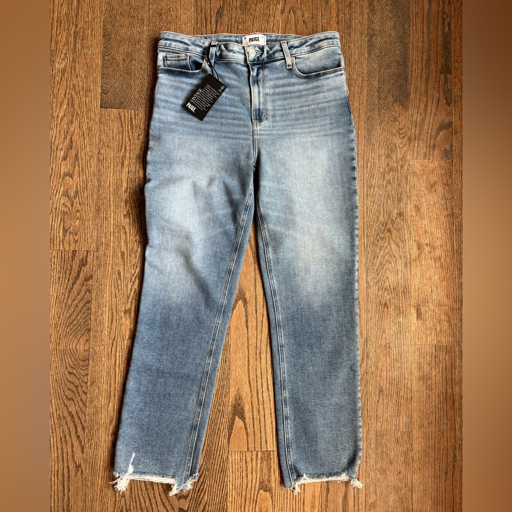 Paige “Cindy” high rise straight ankle 32